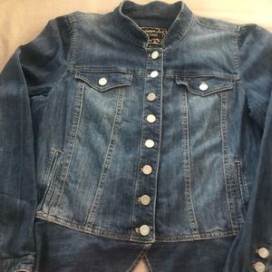 White House Black Market Denim Jacket 14